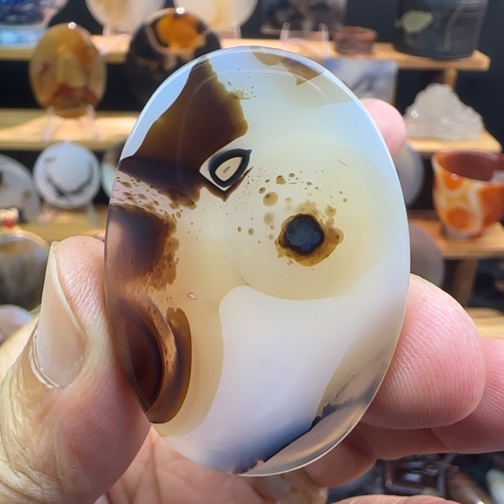 玛瑙/玉髓吊坠(不含链)未镶嵌