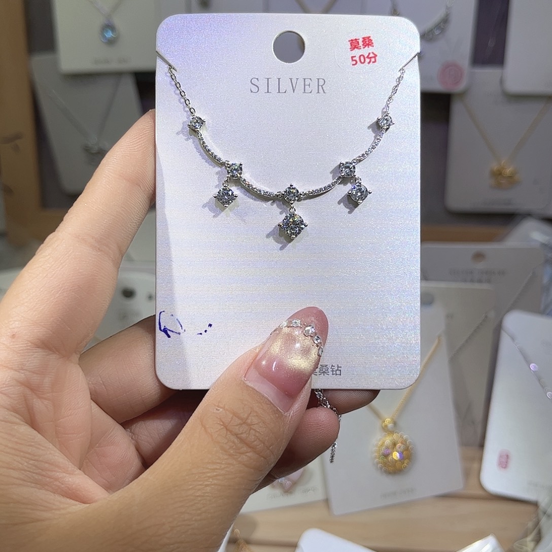 合成立方氧化锆纯银莫桑86