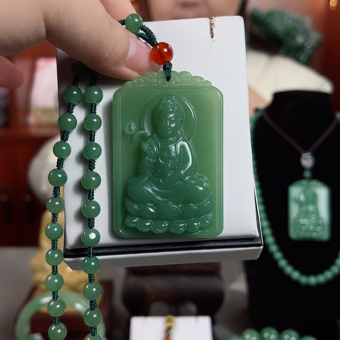 密玉（石英质玉）手串未镶嵌