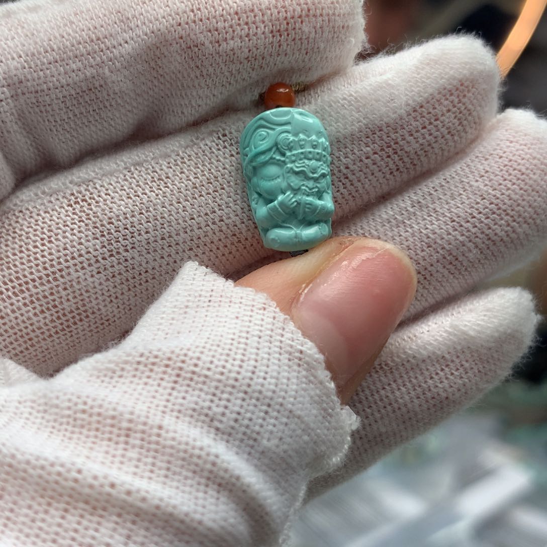 绿松石挂件未镶嵌