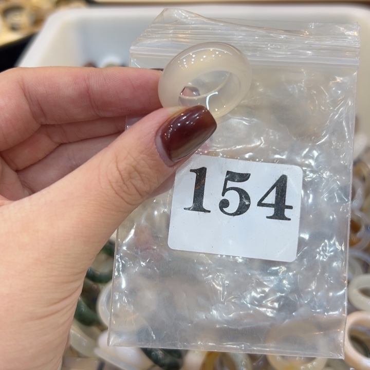 玛瑙/玉髓合金戒指