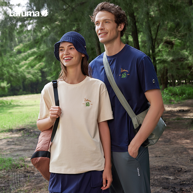 【男女同款】LAFUMA户外25春夏防紫外线UPF40+T恤凉感短袖LFTS5BS63