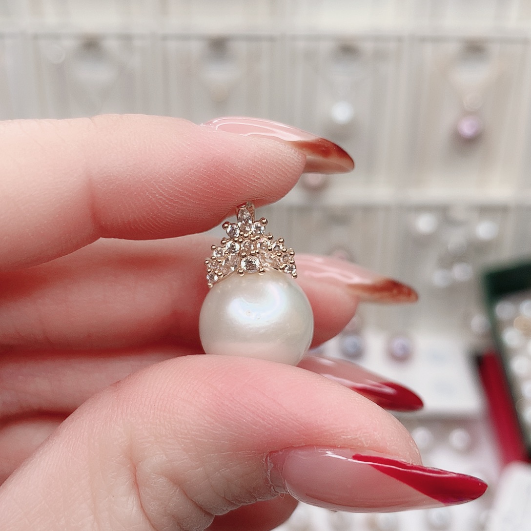 吊坠(赠链)合金淡水珍珠