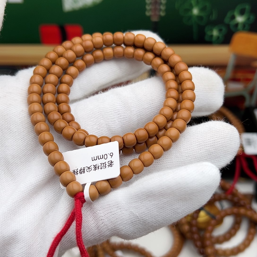 H***k吊坠橄榄核108长串6.0㎜