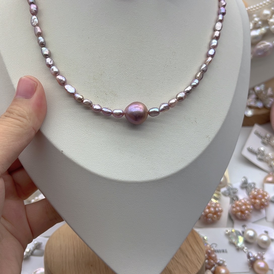 未镶嵌淡水珍珠颈饰