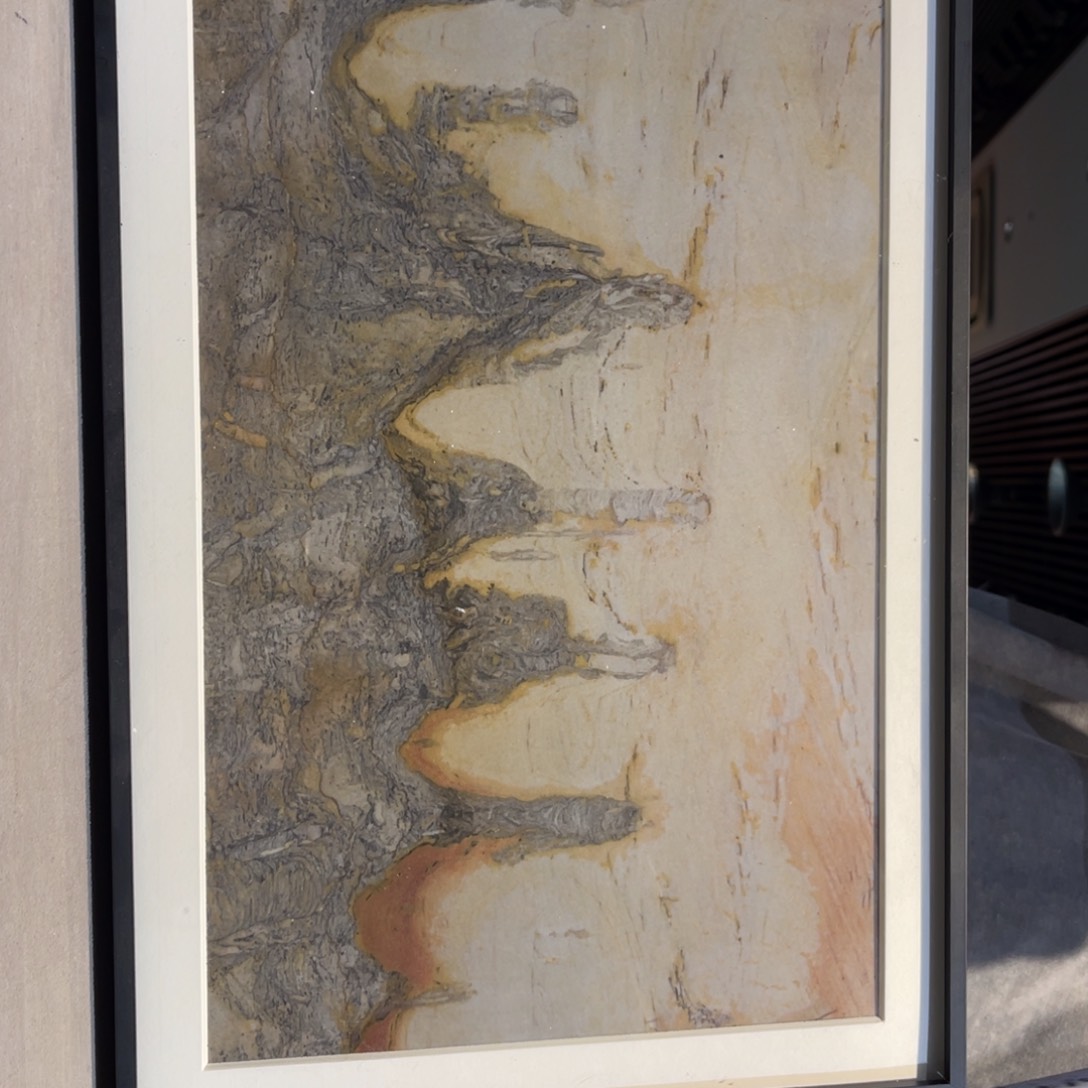 彩石40/28 三峡清江画面石 五指山