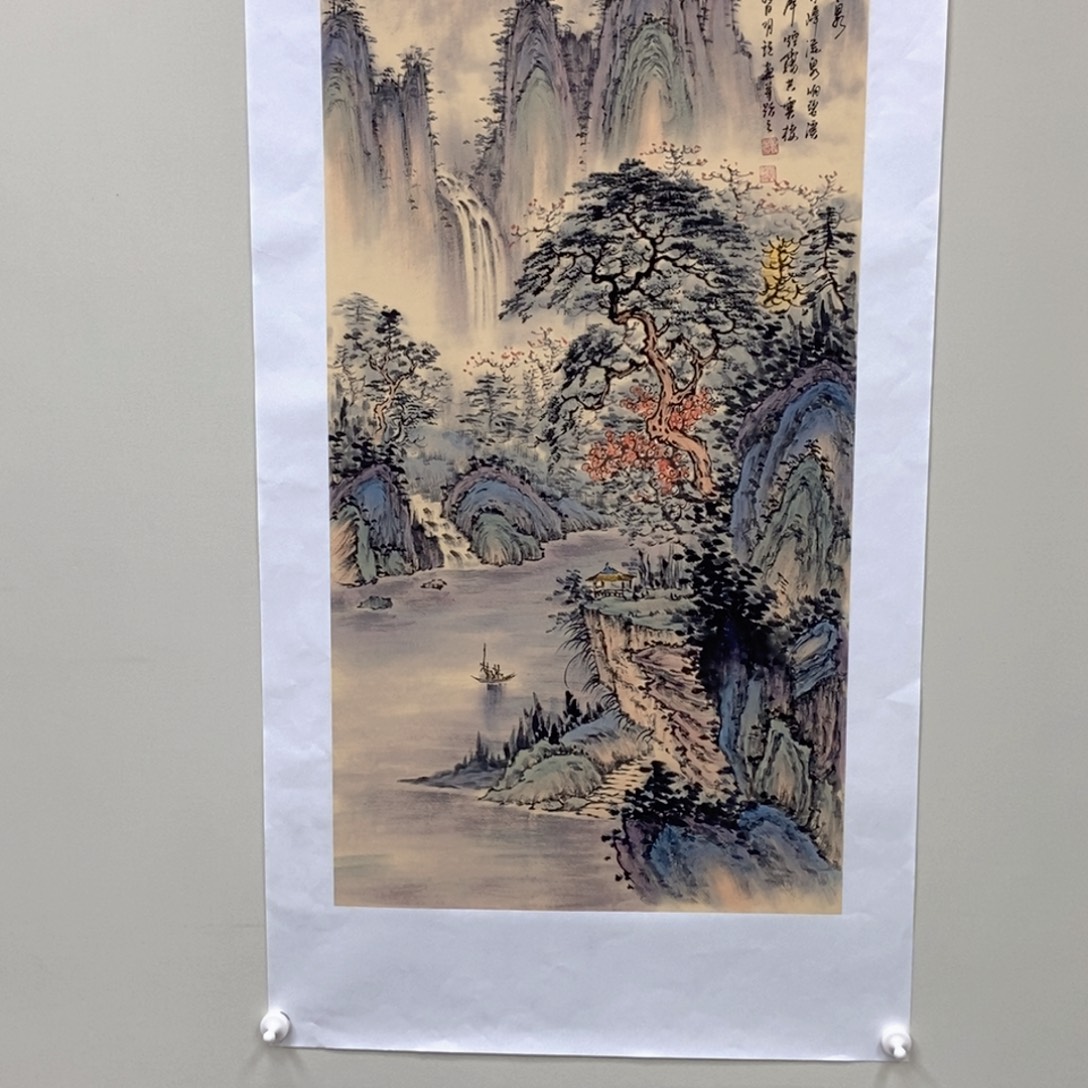 三***謌国画明锐三尺精品佳作
