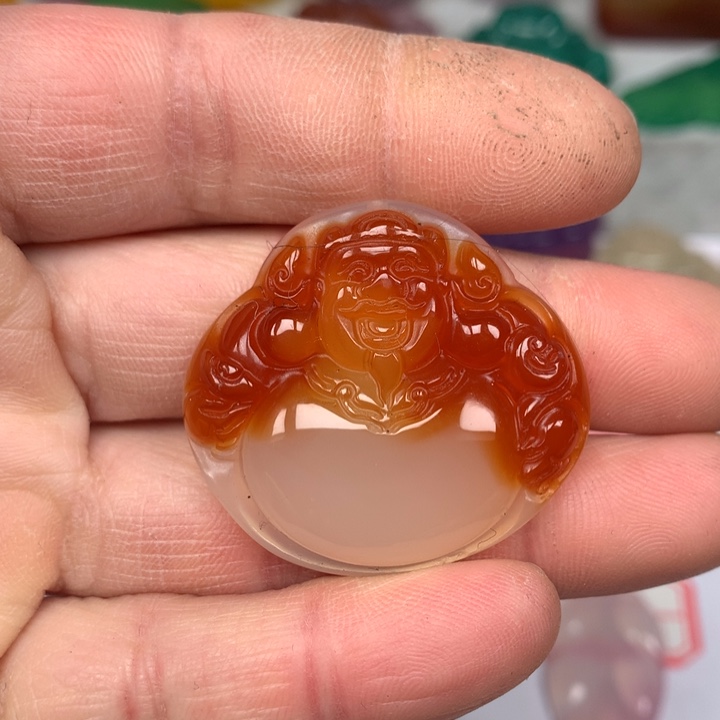 玛瑙/玉髓颈饰未镶嵌N****