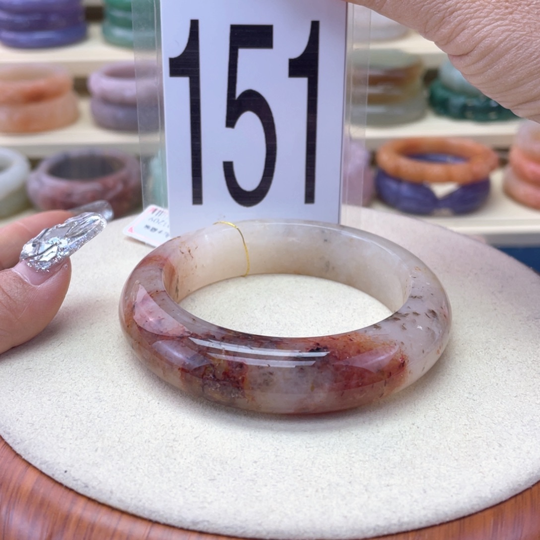 石英质玉未镶嵌手镯