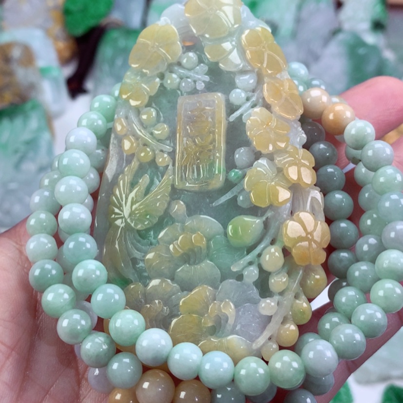 【闪购商品】翡翠未镶嵌吊坠(不含链)