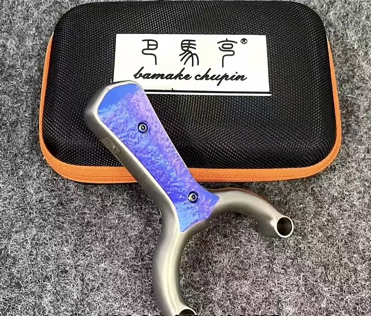 巴马克出品不锈钢哪吒闭口单卡户外玩具