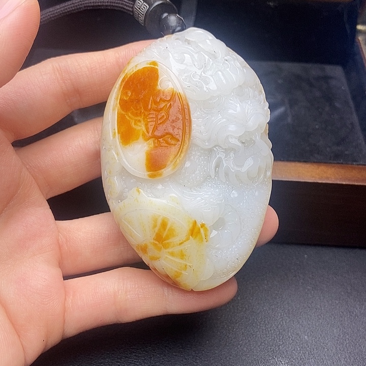 和田玉挂件未镶嵌用****8N