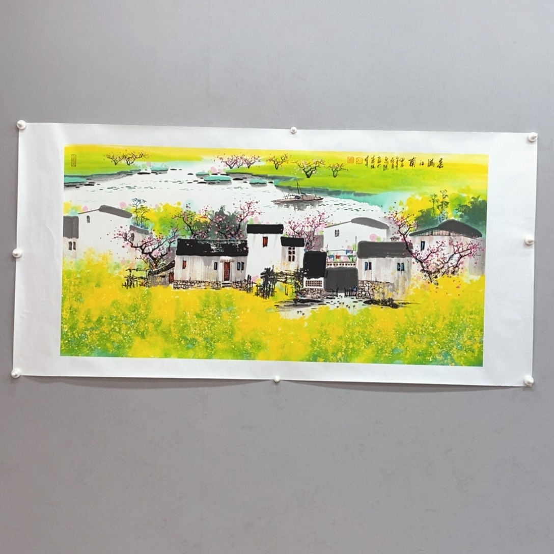 国画张泉踪四尺精品佳作