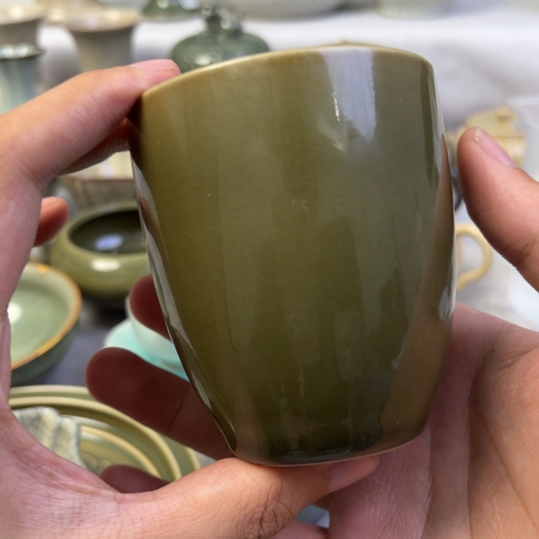 南***Z摆件陶龙泉青瓷茶具系列
