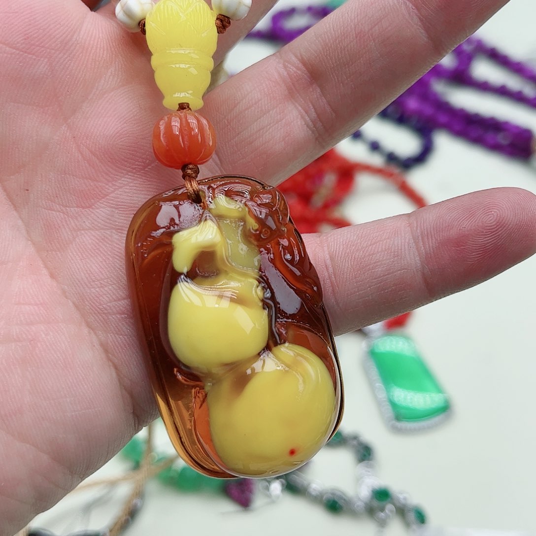 翡翠吊坠(赠链)银S925镶嵌