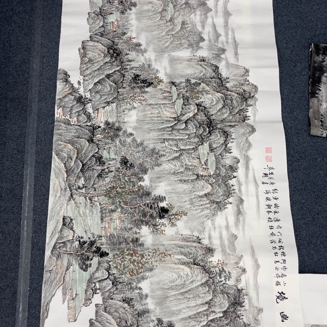 国画手绘画作品和绘画