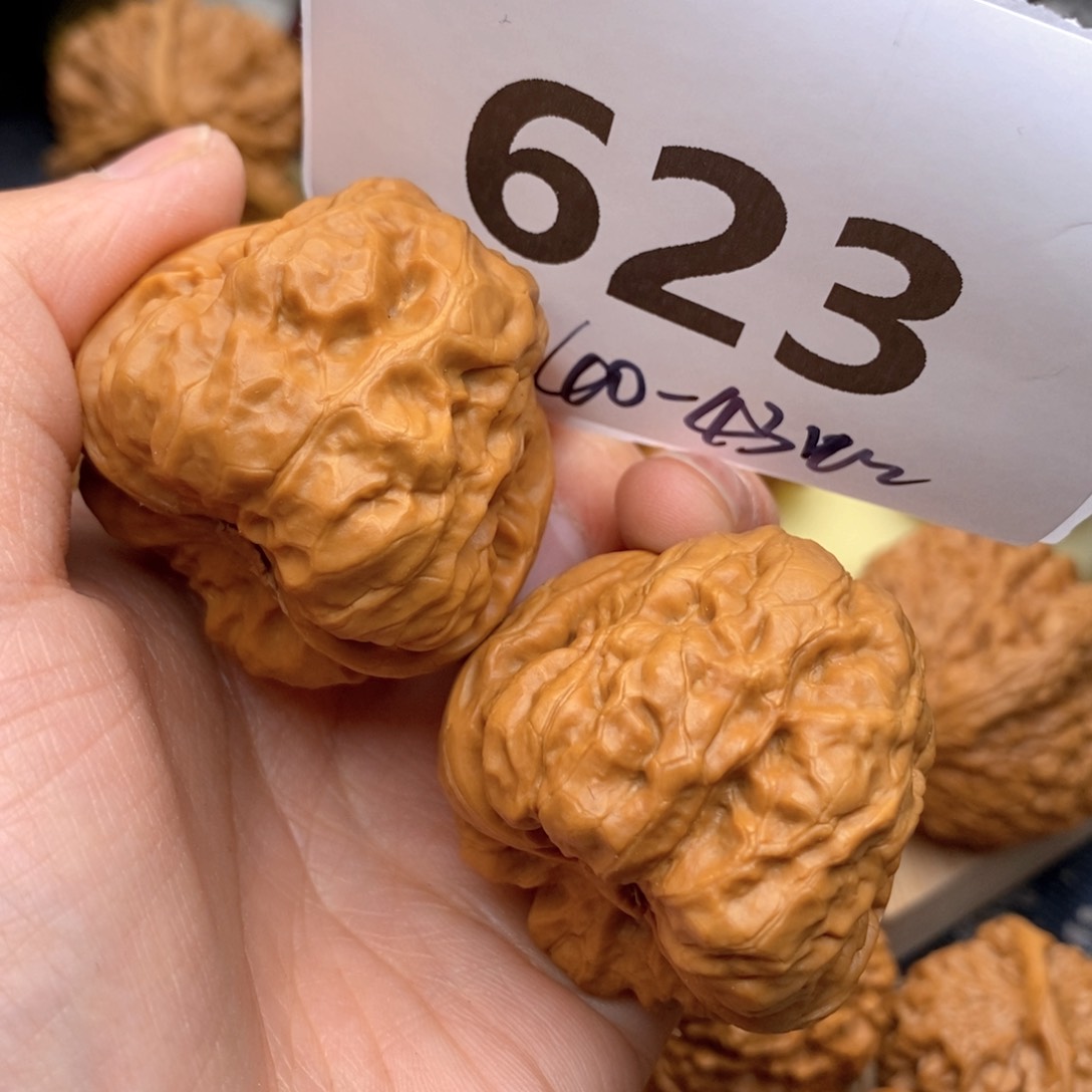 文玩核桃把件623号40-43蛙