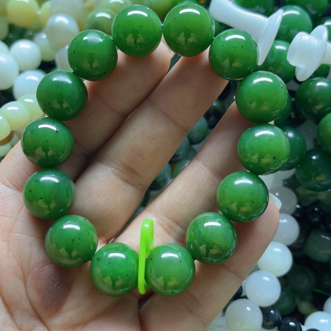 和田玉手链未镶嵌