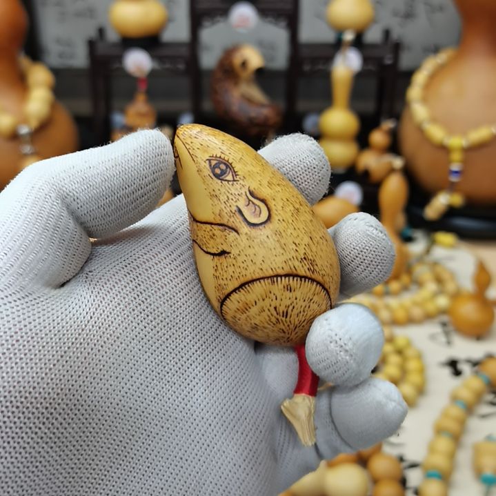 皮***丢藤木葫芦摆件葫芦摆件