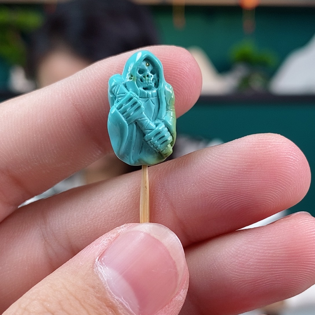 绿松石珠宝奇石未镶嵌