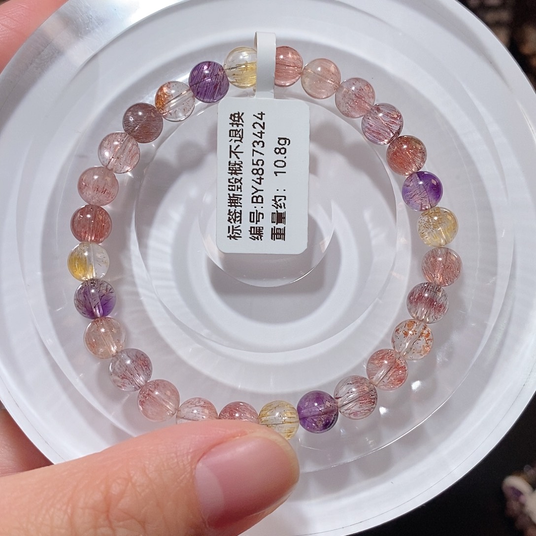 水晶手链未镶嵌初*F仙女超七6.5