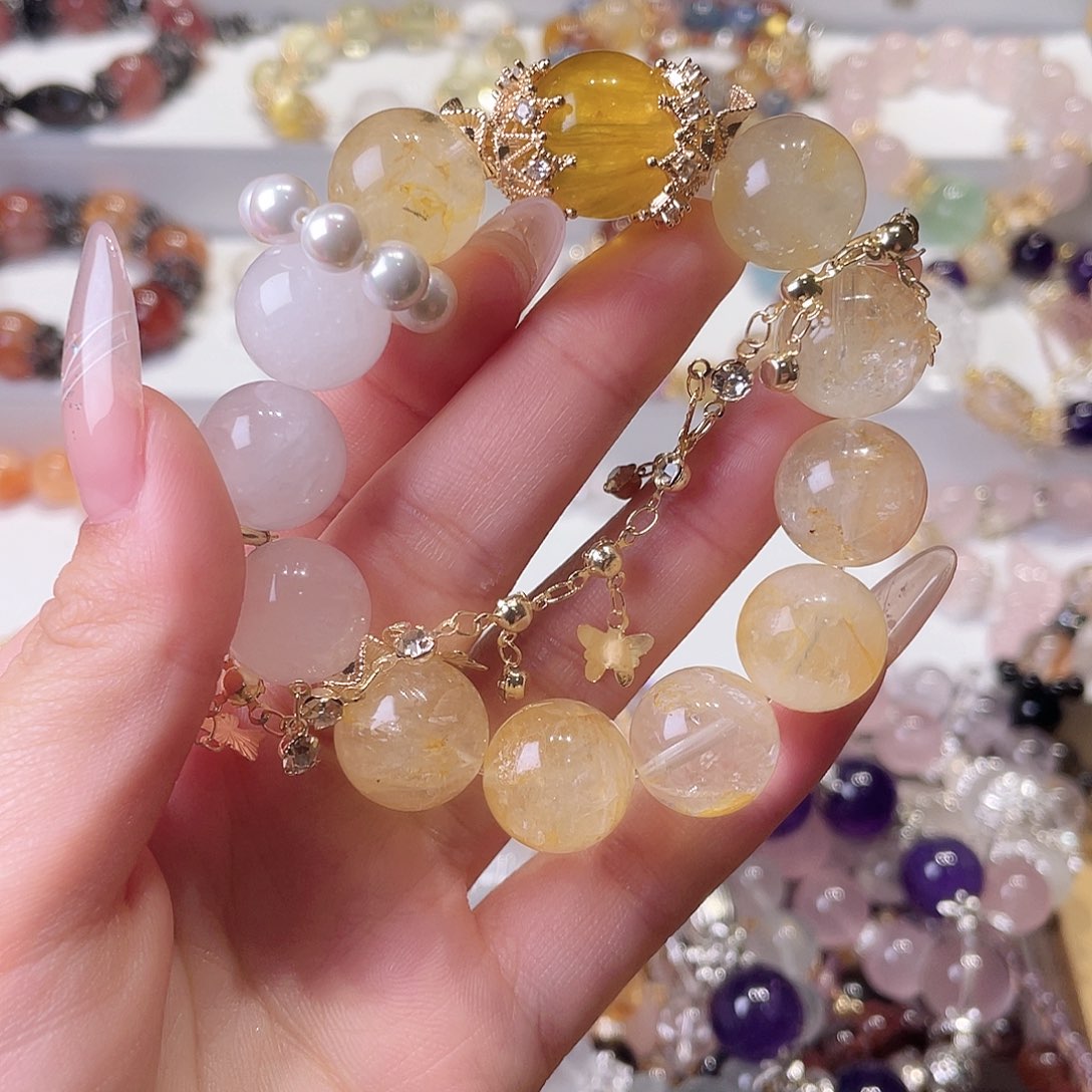 水晶手链合金尺寸