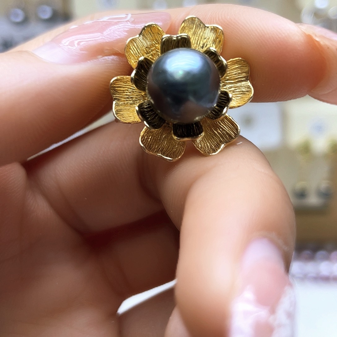 海水珍珠颈饰银S925镶嵌