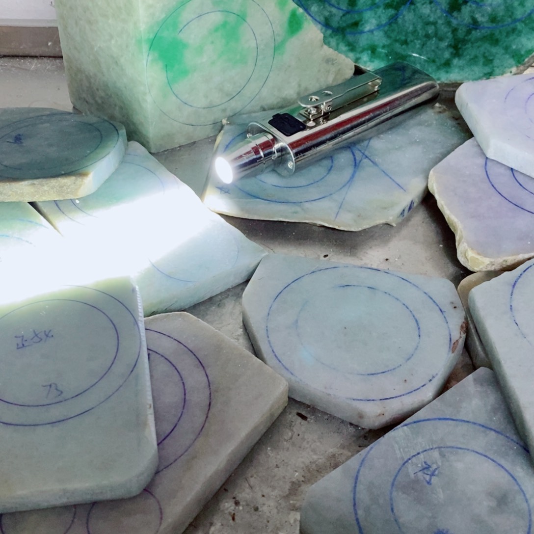 未镶嵌手镯定制翡翠阳*洋