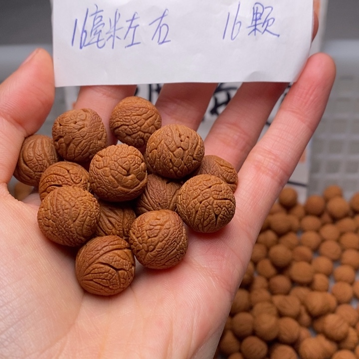 桃核手串16mm左右野生铁将军16颗（穿好）