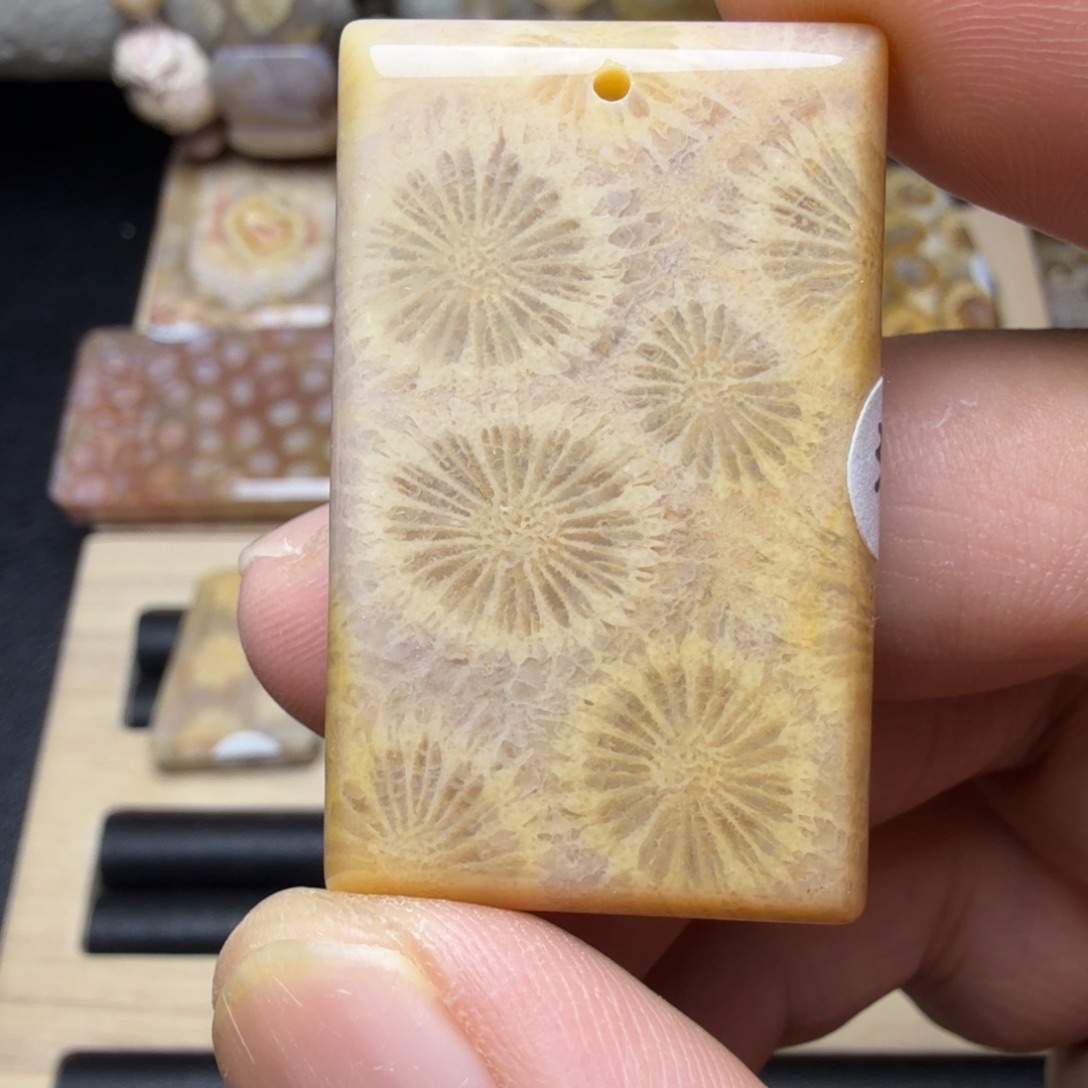 硅化玉未镶嵌天然色有机玉石保真色