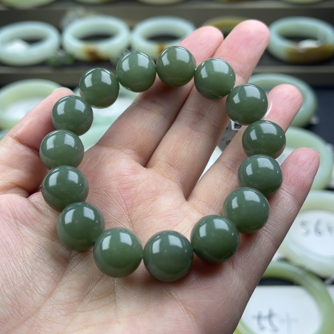 和田玉手链未镶嵌