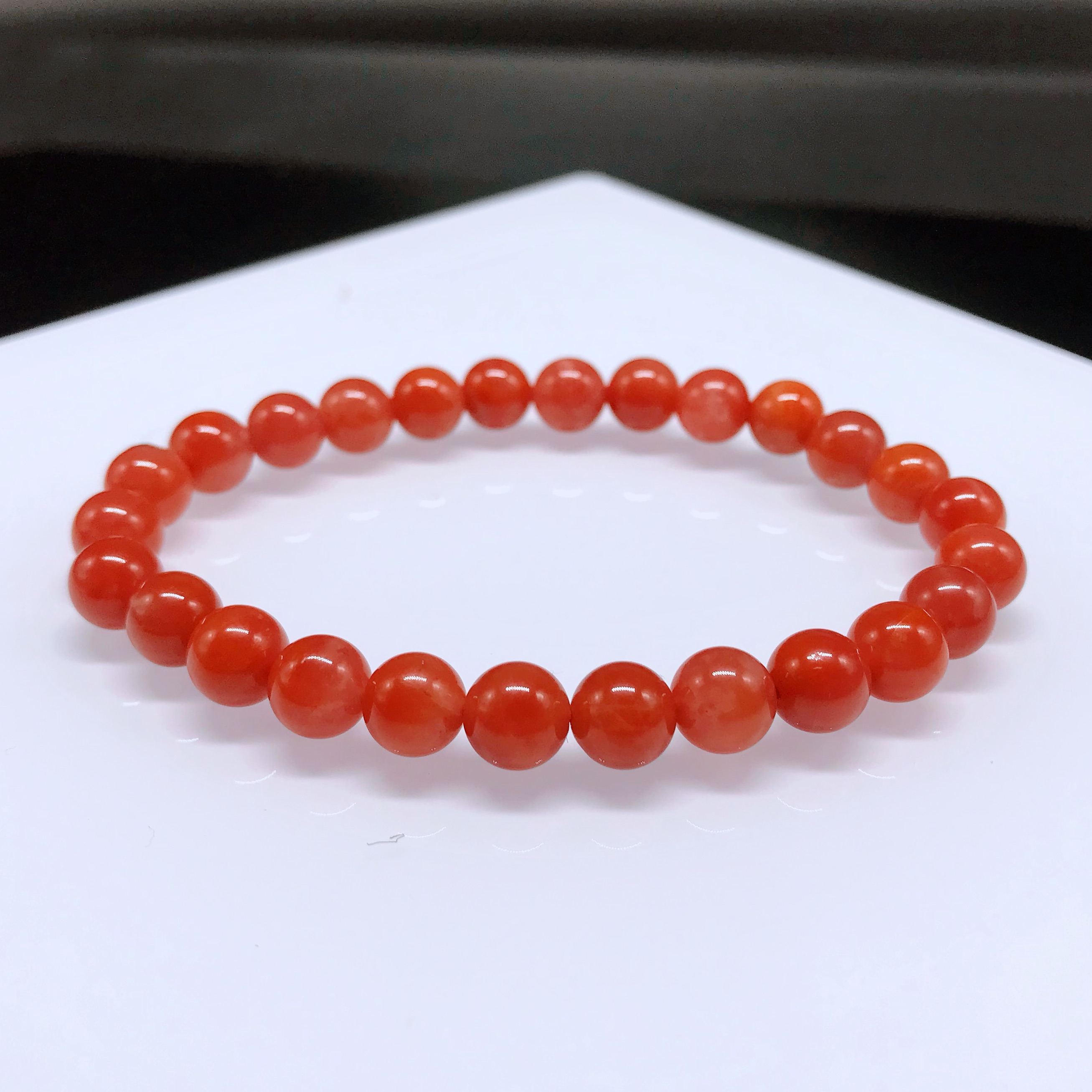 【小雪】南红四川瓦西气质百搭手串7mm