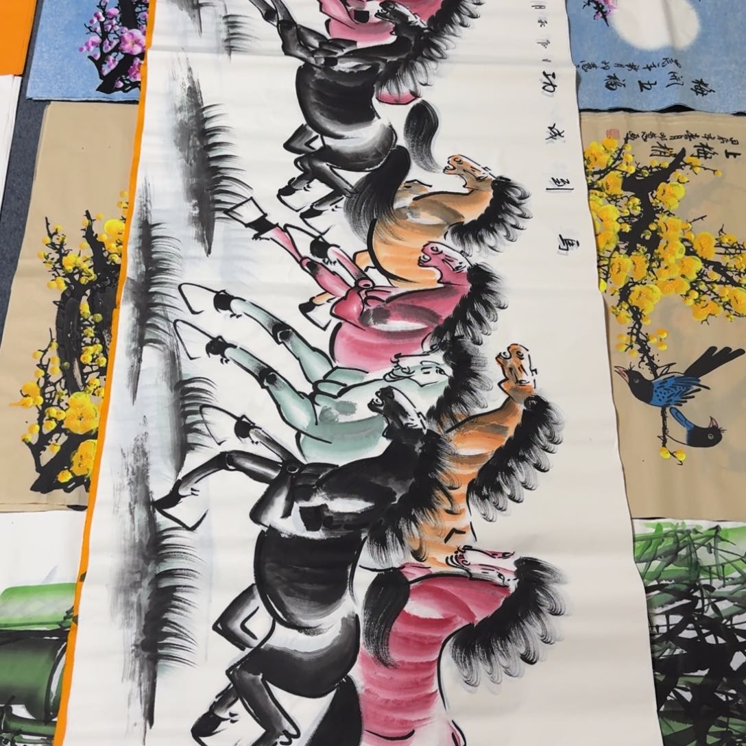 国画晓彤美术馆直播间