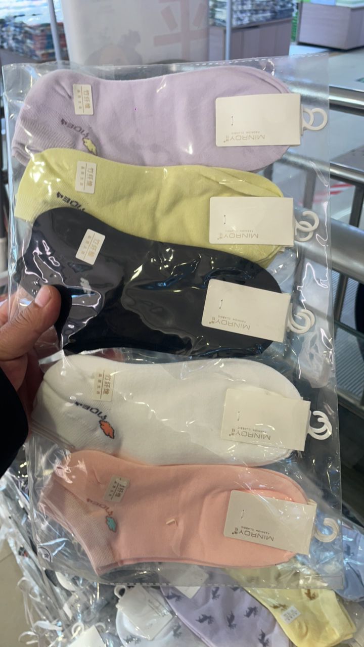 春夏休闲短款女士透气袜