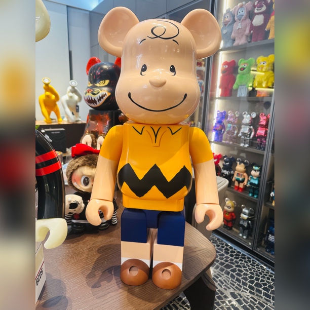 Bearbrick 积木熊  花生漫画 查理布朗  1000% 