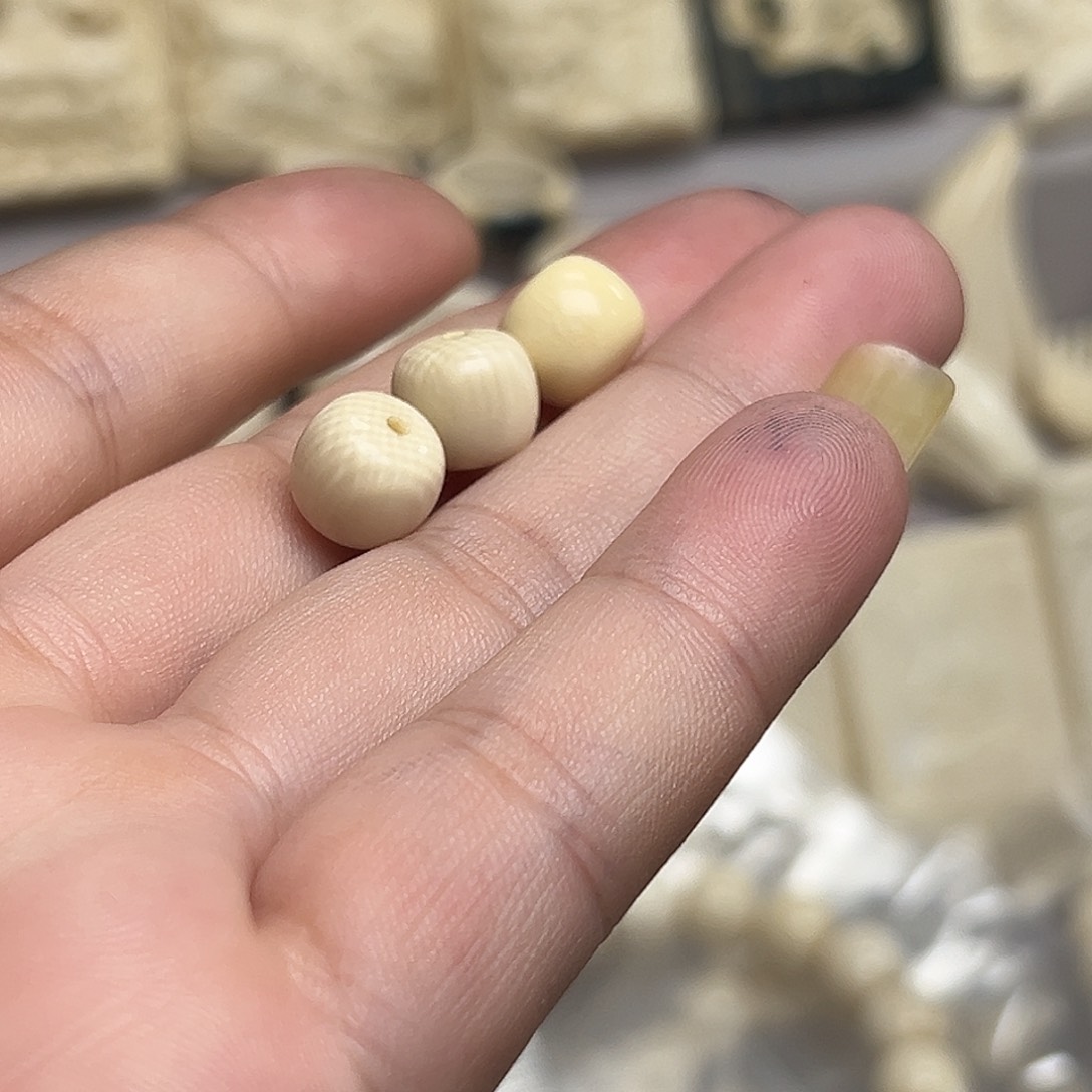 猛犸象牙其他单珠3个