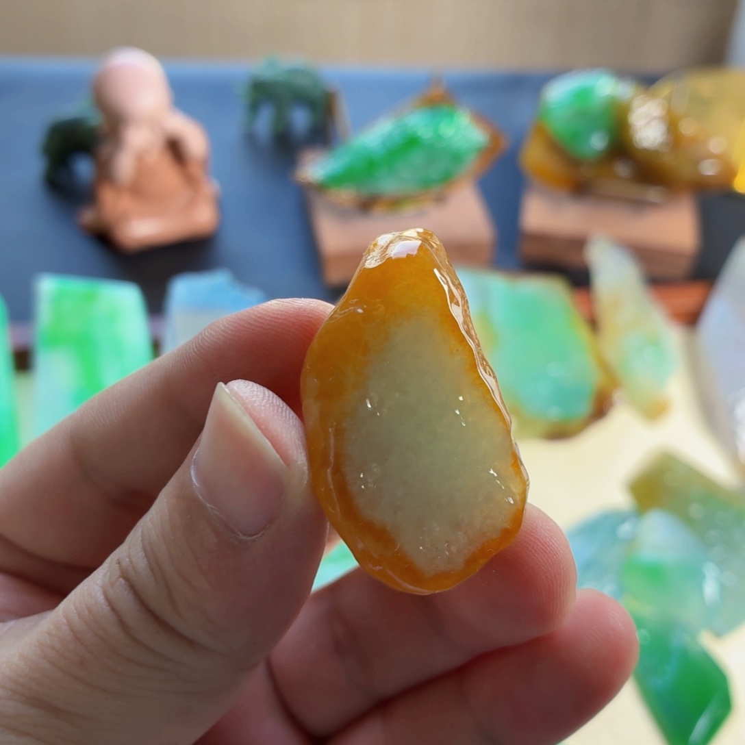 定制翡翠未镶嵌翡翠首饰