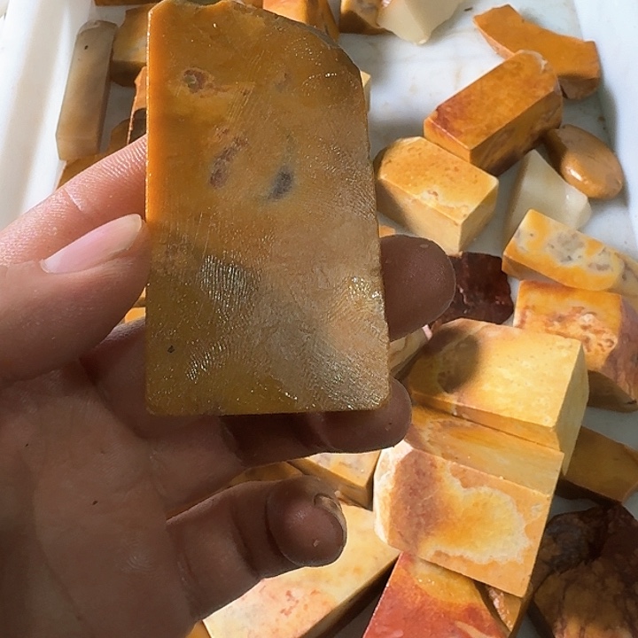 寿山石小**吖寿山石的制作