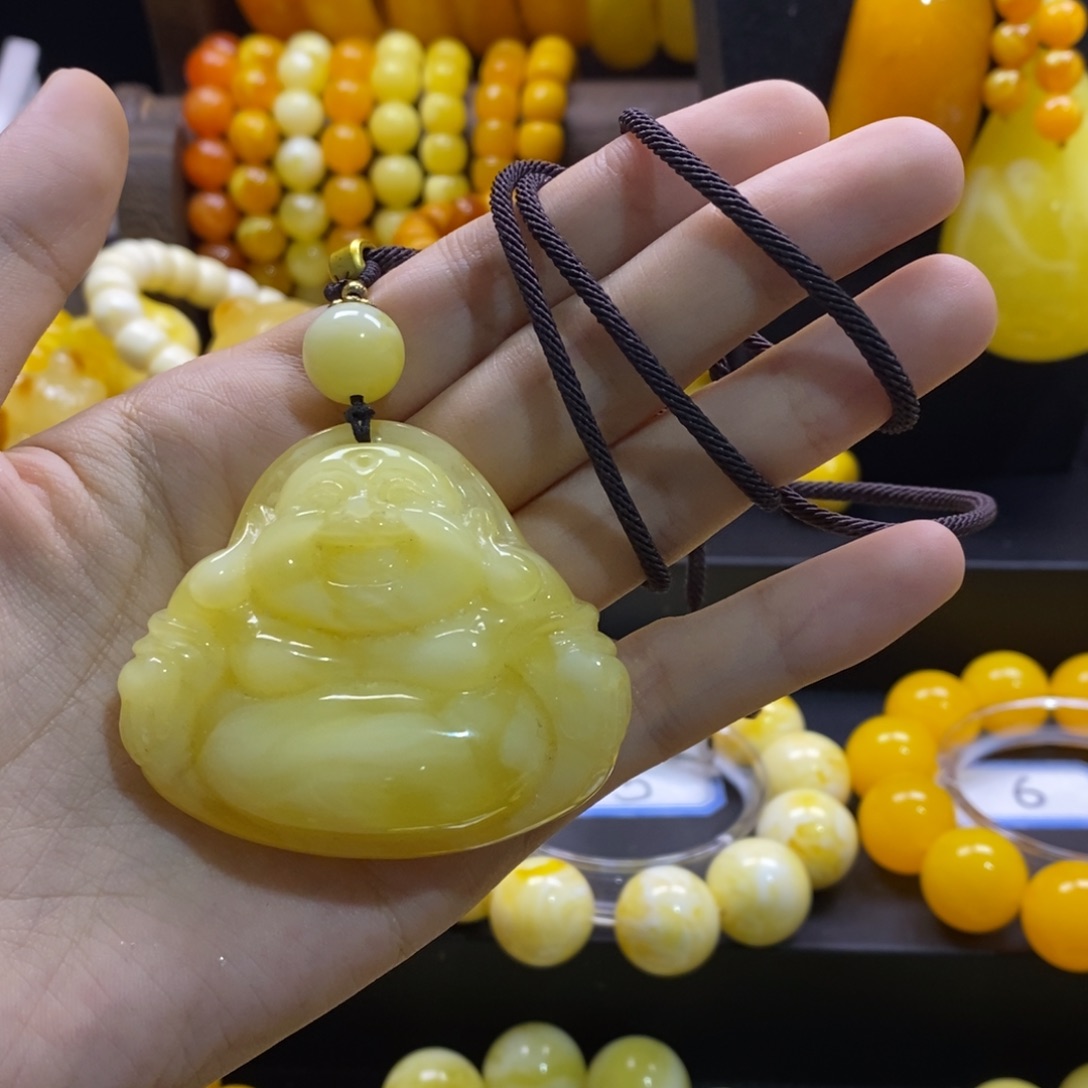 念***糖非金属百花蜜小肚佛精品