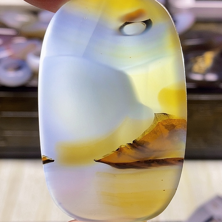 未镶嵌颈饰玛瑙/玉髓
