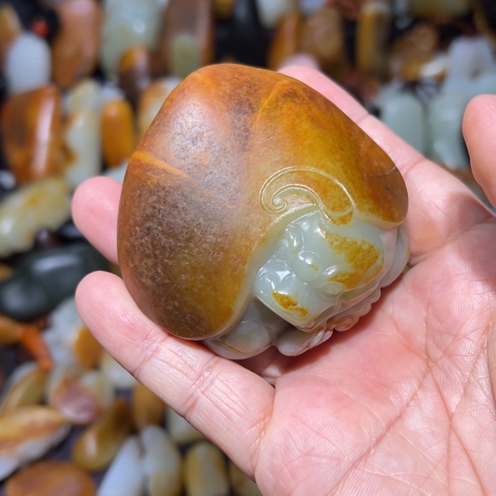 和田玉吊坠(不含链)未镶嵌