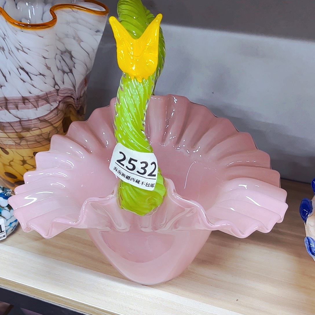 提篮2532 家悦美居琉璃摆件