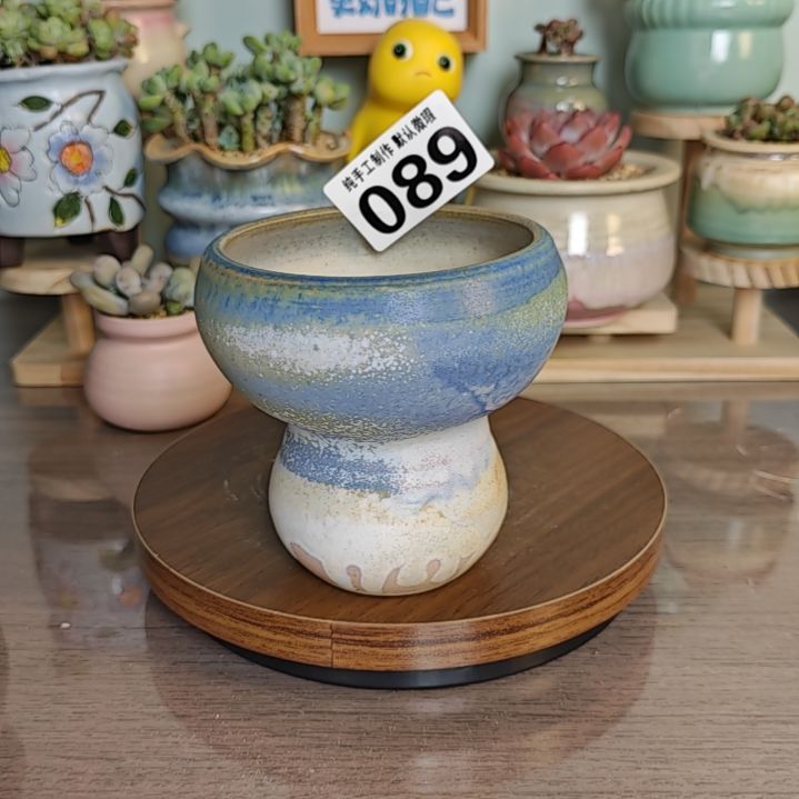 景德镇手工陶瓷盆 口9