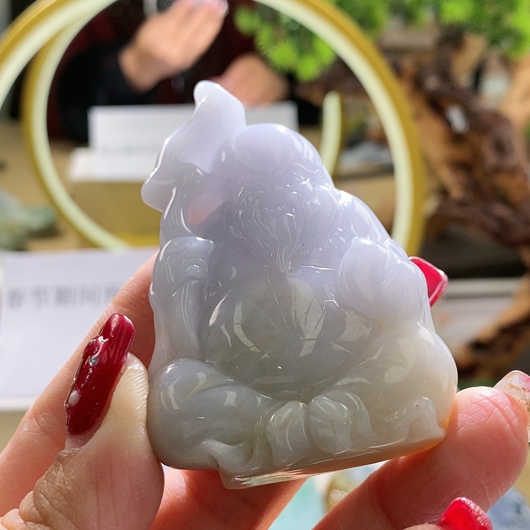 【闪购商品】翡翠颈饰未镶嵌寿星