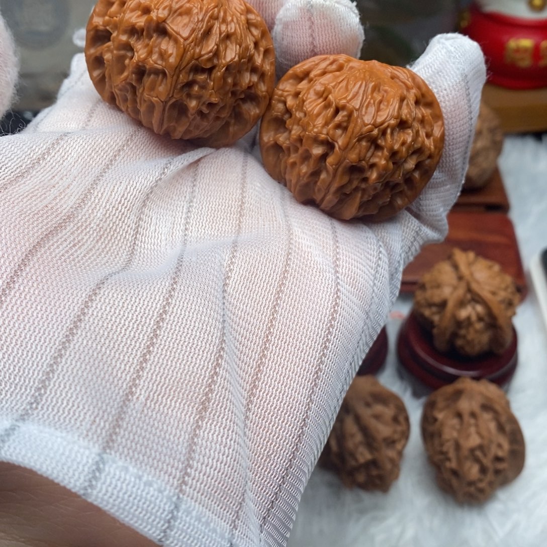 吊坠文玩核桃40尺寸磨盘送一对42尺寸磨盘