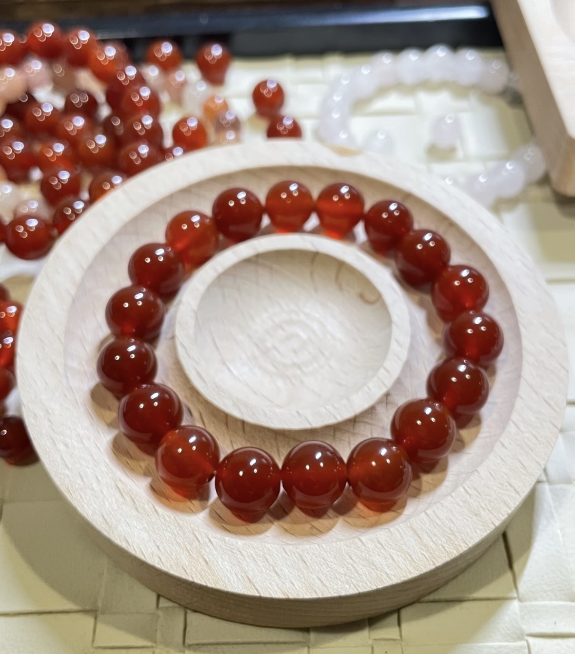 【玛瑙/玉髓手串】直播间链接 勿拍