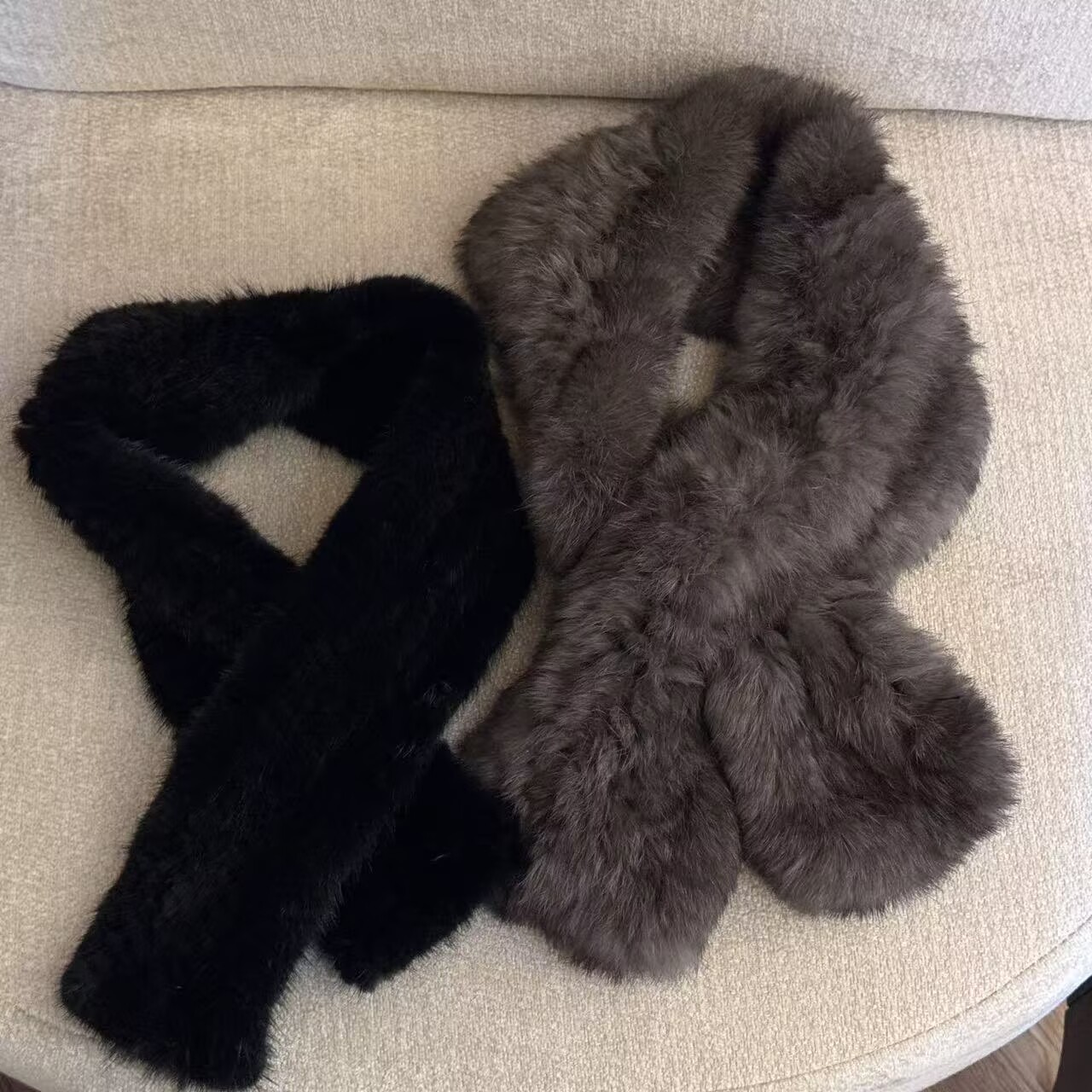 【Miss 程】2025百搭毛毛围巾