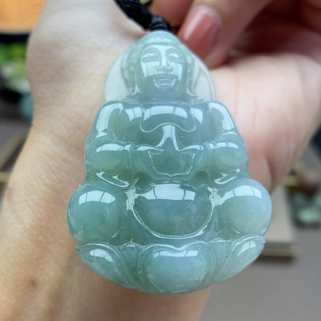 翡翠未镶嵌颈饰吊坠70