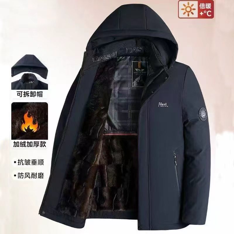 【小转仙专属】男士加绒棉衣89-1