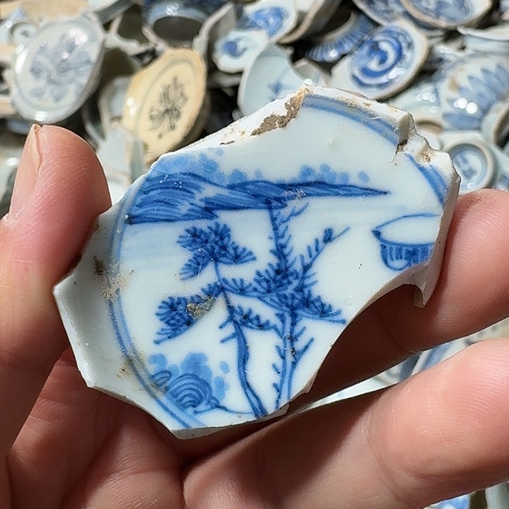 空***一瓷片瓷片标本，顺丰包邮